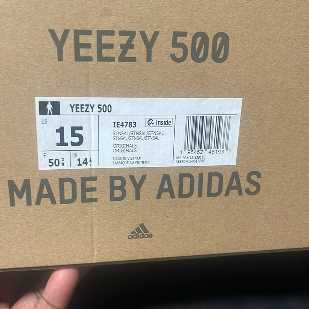 Yeezy 500 stone salt